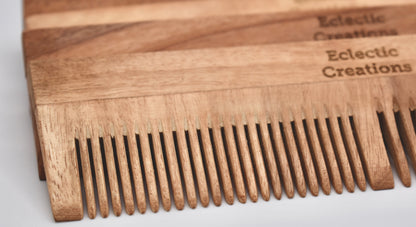 EC Scalp Massage Neem Wooden Comb