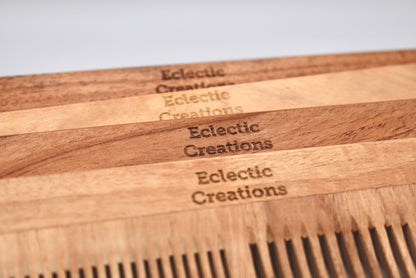 EC Scalp Massage Neem Wooden Comb