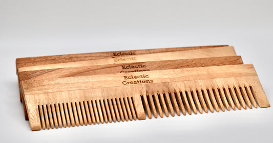 EC Scalp Massage Neem Wooden Comb