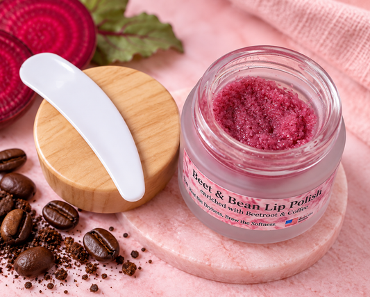 Beet and Bean Lip Polish (Scrub) 0.5 oz