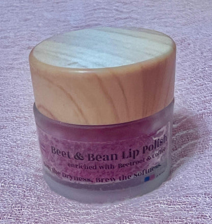 Beet and Bean Lip Polish (Scrub) 0.5 oz