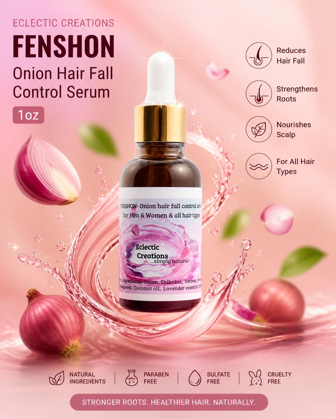 FENSHON - Onion Hair Fall Control Serum 1oz