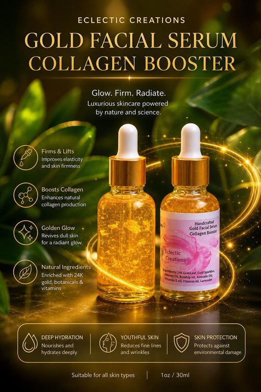 Gold Facial Serum - Collagen Booster 1oz