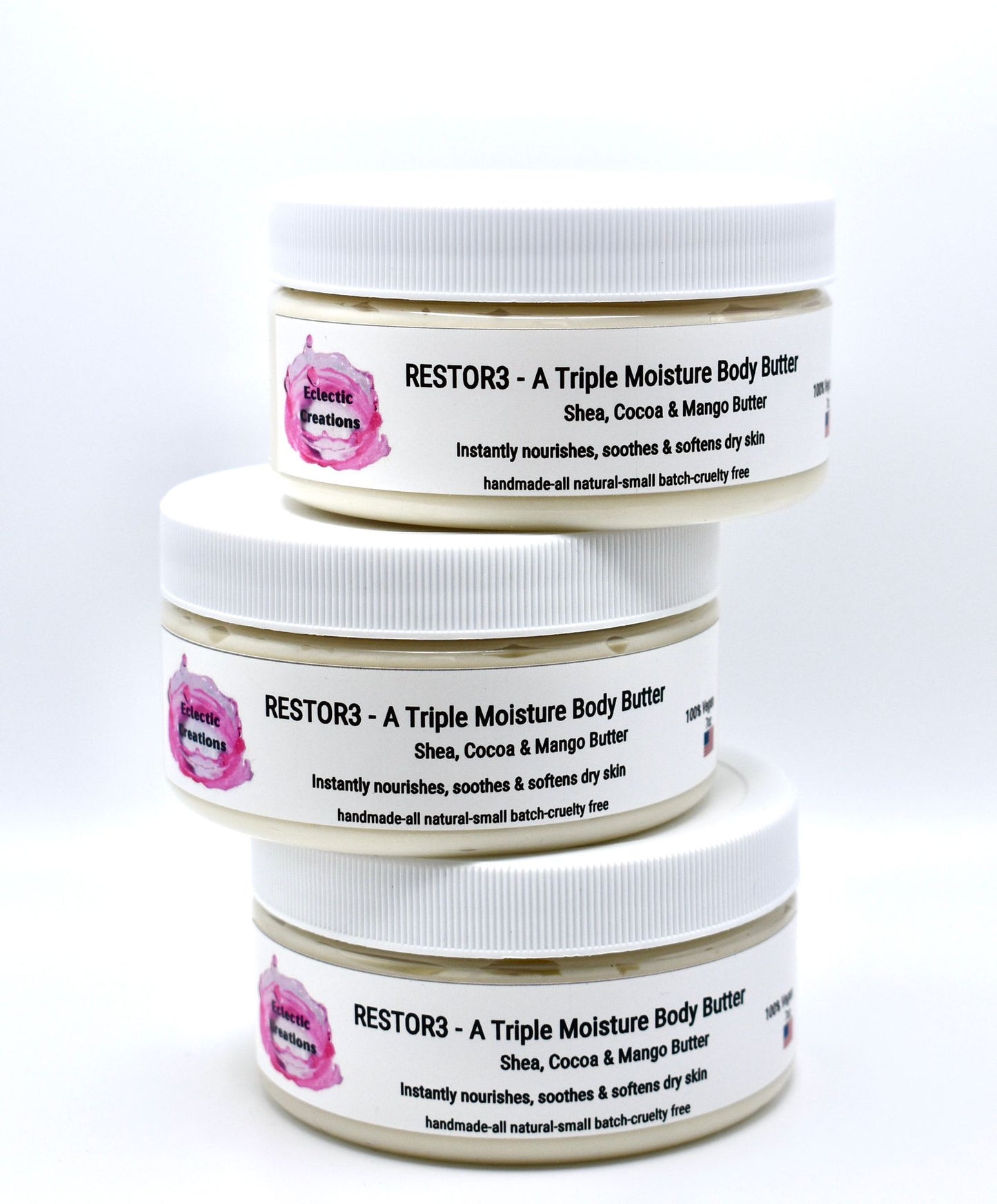 RESTOR3 Triple Moisture Body Butter 7oz