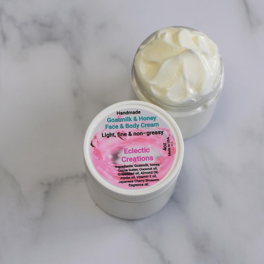 Goatmilk and Honey Moisturizing Cream