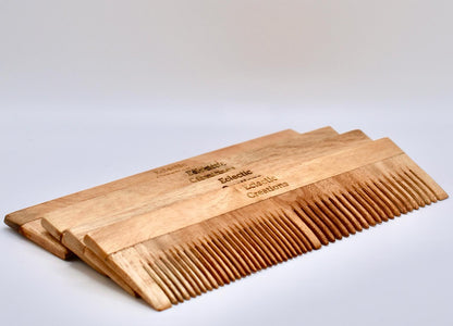 EC Scalp Massage Neem Wooden Comb