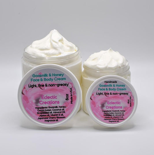 Goatmilk and Honey Moisturizing Cream