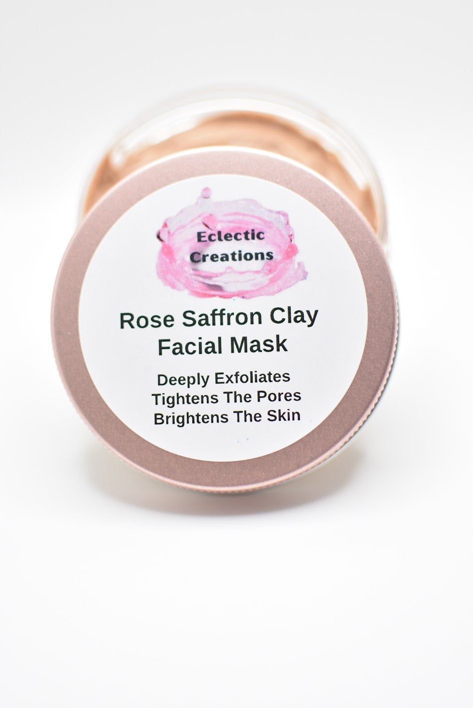 Rose Saffron Facial Clay Mask 4oz