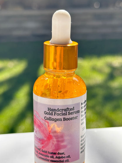 Gold Facial Serum - Collagen Booster 1oz