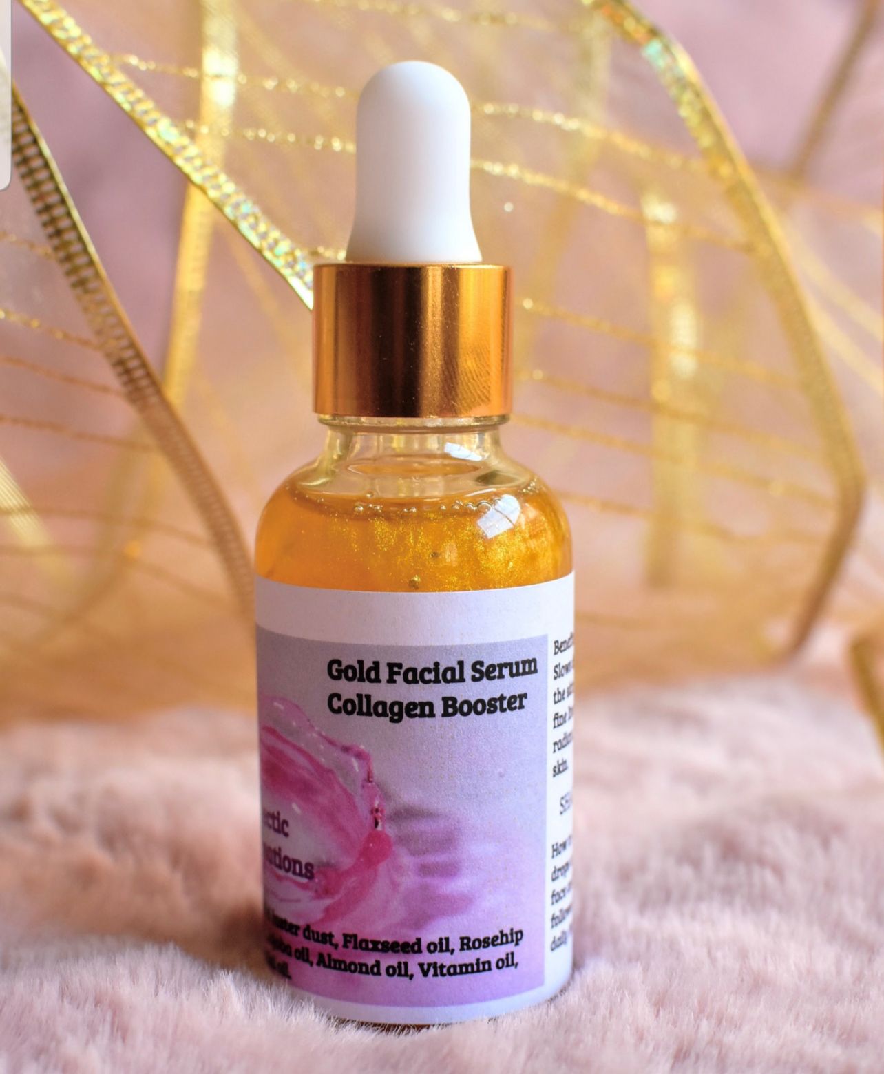 Gold Facial Serum - Collagen Booster 1oz